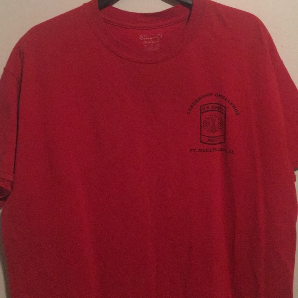 Ft. McClellan shirt.